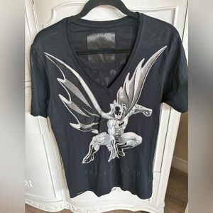 Philipp Plein Fly Batman T-shirt with Superhero Graphic